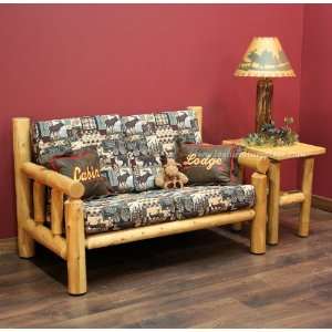  Lakeland Log Loveseat