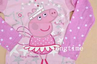   PEPPA PIG PINK SLEEPSUIT / PAJAMAS (3 5YRS) graceful fairy princess
