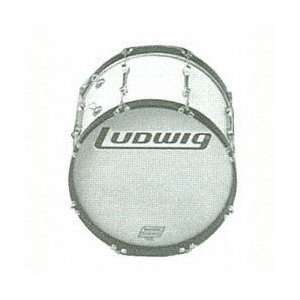  Ludwig Challenger Bass Drum (White 26 Inch) Musical 