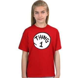 THING 1 DR. SEUSS book TEE T SHIRT ONE YOUTH SIZES XS L  