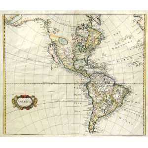 (Americas) America Mapmaker Heylin/Morden Published 1703 
