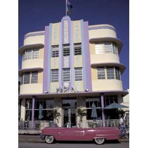  Classic Cadillac at The Marlin, South Beach, Miami 