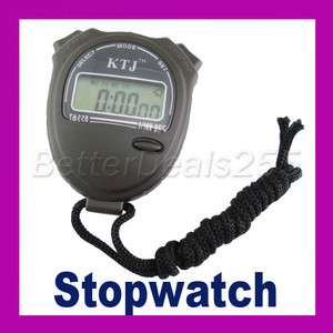 Chronograph Digital Timer Stopwatch Sport Counter NEW  