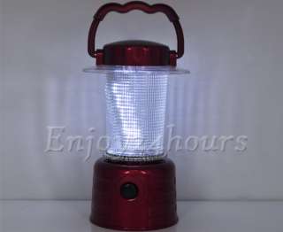 15 LED Bivouac Camping Hiking Lantern Light Lamp Red  