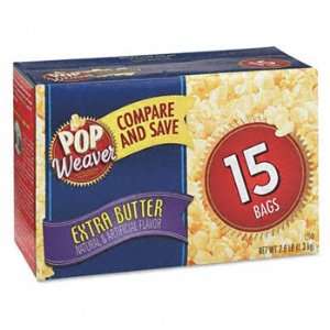 Office Snax® Pop Weaver Microwave Popcorn POPCORN,EXTRA 
