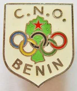 Benin olympic pin National Olympic Committee NOC  