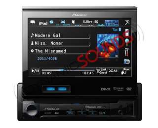 Pioneer AVH 6300BT DVD/CD Bluetooth AV Player 7 inch Motorised Screen 