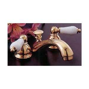  Ohio 4 inch Mini Widespread Faucet Set   Polished Brass 