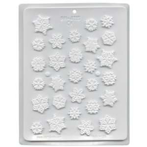  Mini Snowflake Assortment Hard Candy Mold HS 4115 