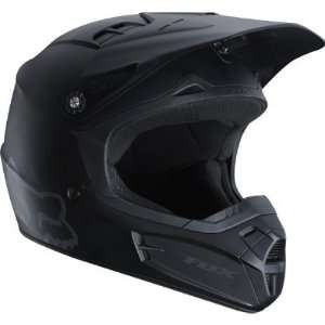  Fox Racing V1 Pilot Matte Helmet   X Large/Matte Black 