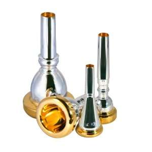  Bach Gold Rim Trumpet Mouthpiece   10HC 