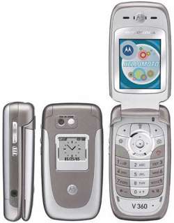 Motorola V360 Unlocked Cell Phone with /Video Player, MicroSD Slot 