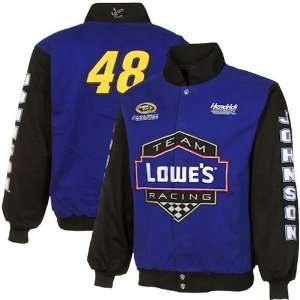 NASCAR Chase Authentics Jimmie Johnson Big Number Full Button Jacket 