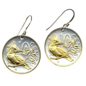  Earrings, Gorgeous 2 Toned 24k Gold on Sterling Silver Nautical 