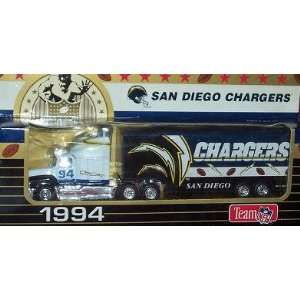  San Diego Chargers NFL Diecast 1994 Tractor Trailer 