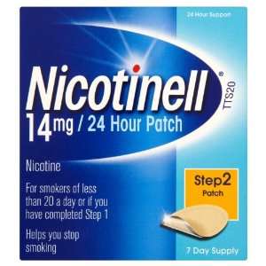  Nicotinell 14mg/24 Hour Patch Step 2 Patch 7 Day Supply 