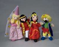 Royal Hand Puppets Set of 4 /Child Age 3+/Story Telling  