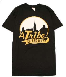 Tribe Called Quest New York Skyline T Shirt Black Size S  