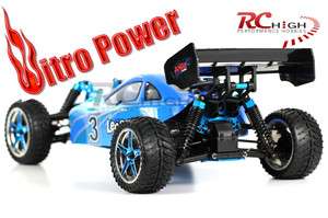   SCALE RC REMOTE CONTROL GAS CAR 4WD OFF ROAD HSP NITRO BUGGY★  