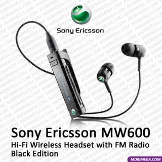 Sony Ericsson MW600 Bluetooth Headset Handsfree Caller ID Display FM 