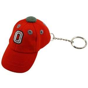 Ohio State Buckeyes Scarlet Baseball Cap Key Chain