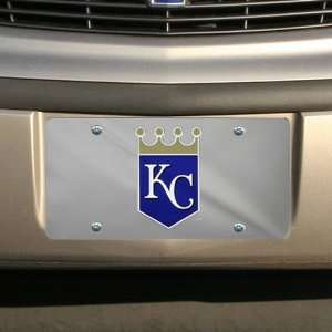  Express Kansas City Royals Silver Mirror License Plate 