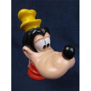  1971 Disney LARGE GOOFY HEAD Coin Bank 10 Tall 