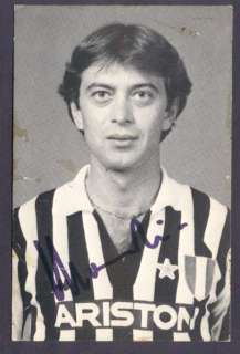 REAL PHOTO Domenico Marocchino, Italy Juventus Soccer Player, With 