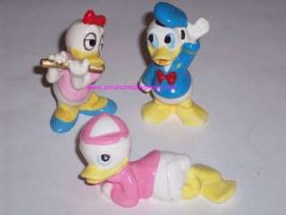 Walt Disney Vintage Donald Duck Ceramic Figurines  