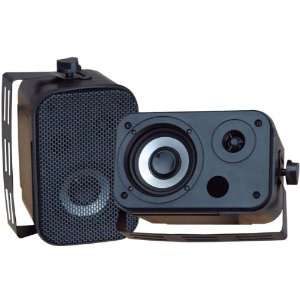   Black 300 watt Indoor/outdoor Waterproof Speakers Electronics