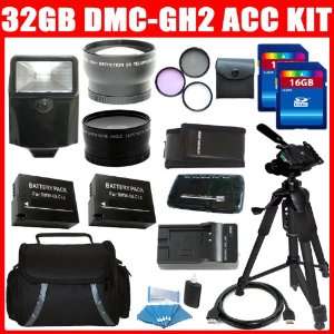  Advanced Panasonic Lumix DMC GH2 Camera Accessory Kit 