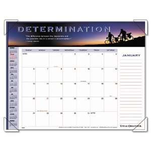  Visual Organizer  Panoramic Motivational Monthly Desk Pad Calendar 