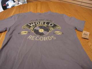 Mens Lucky brand t shirt charcoal M $29 rock and roll  