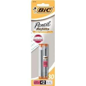 BIC Pencil Lead Refills, Thick Point (0.9mm), 30ct (L930P1 