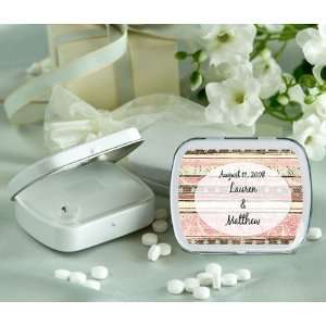  Keepsake Victorian Theme Personalized Glossy White Hinged Mint Box 
