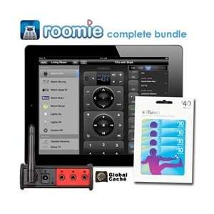 Roomie Remote Universal Remote App & Hardware Bundle for iPad, iPod 