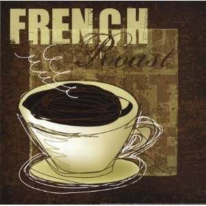 French Roast by Tara Gamel 12x12 Grocery & Gourmet Food