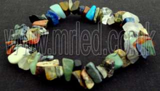   Beaded Elasticated Bracelets/Anklets Semi   Precious Stones  