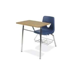  2000 Series 31 Plastic Chair Desk with Bookrack Desk 
