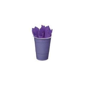  16oz Royal Purple Plastic Cups