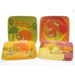    Appetizer Assorted Canape Plate (Set of 4)