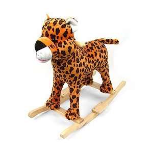 HAPPY TRAILST Plush Cheetah Rocking Animal. Product Category Toys 