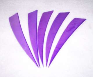 Gateway 4 LW Shield Cut Feathers Purple Pkg 100  