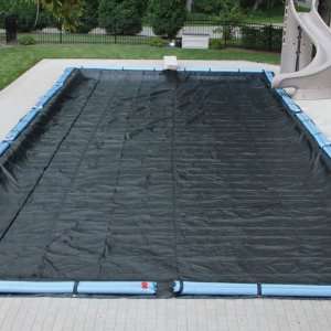  18 x 36 Rectangle Mesh Winter Pool Cover Patio, Lawn 
