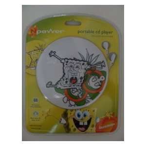   Spongebob Square Pants Portable Cd Player  Players & Accessories