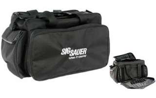 Sig Sauer Competition Range Bag Black With Silver Logo SGT02B  