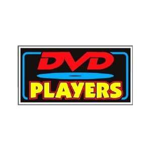 DVD Players Backlit Sign 20 x 36