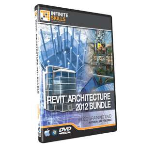 Infinite Skills Revit Architecture 2012 Video Training DVD Bundle 