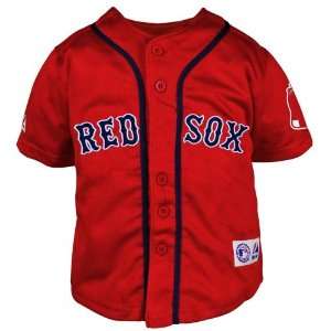  Majestic Boston Red Sox Preschool Closehole Mesh Jersey 