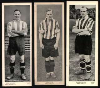 old football insert cards Sheffield circa 1950s ?  